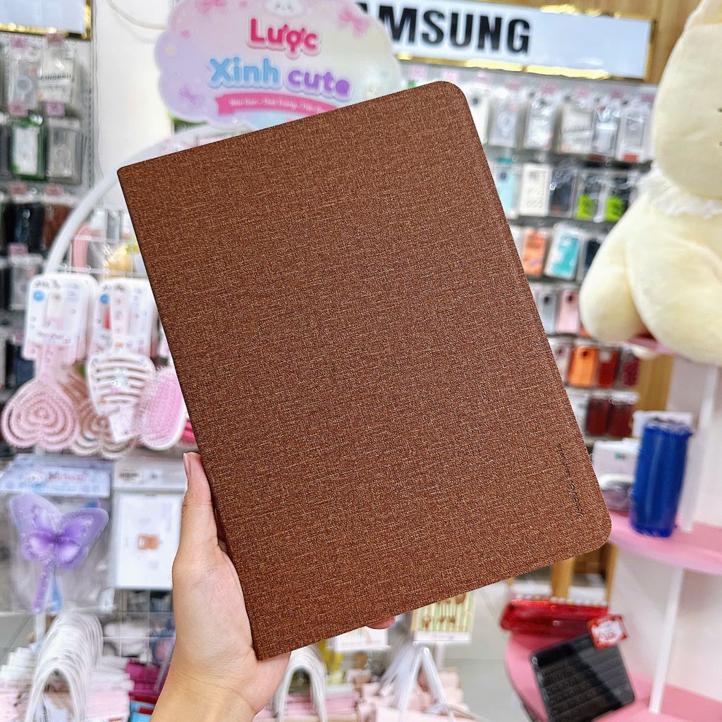 [C] ** Bao da Ipad Mini 6/Mini 7 X-level Canvas vân vải