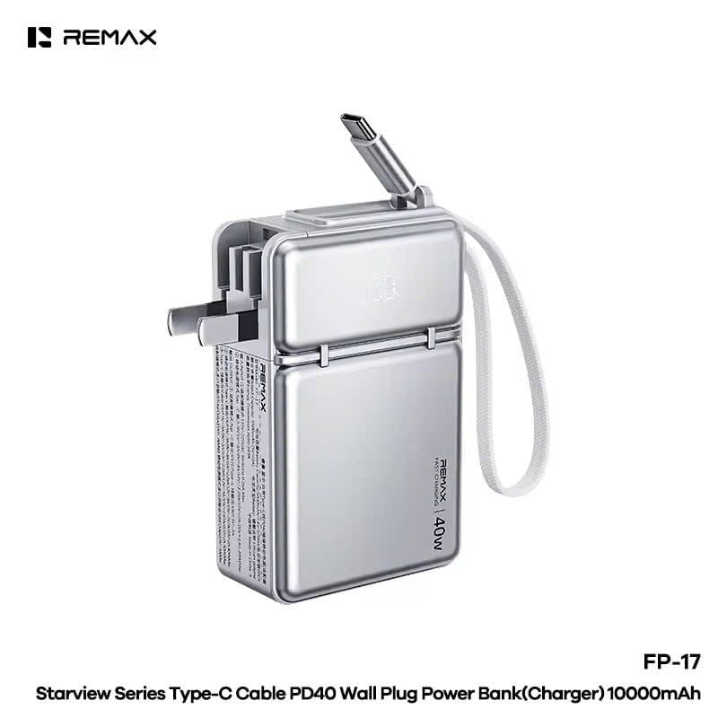[C] ** Pin dự phòng Remax FP17 10.000mAh 40W AC