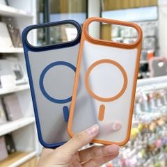 [C] ** Ốp iPhone 17 Air Likgus nhám Tuan Magsafe viền màu
