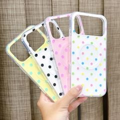 ** Ốp iPhone 17 Pro Max/18 Pro Max Dfans chấm bi