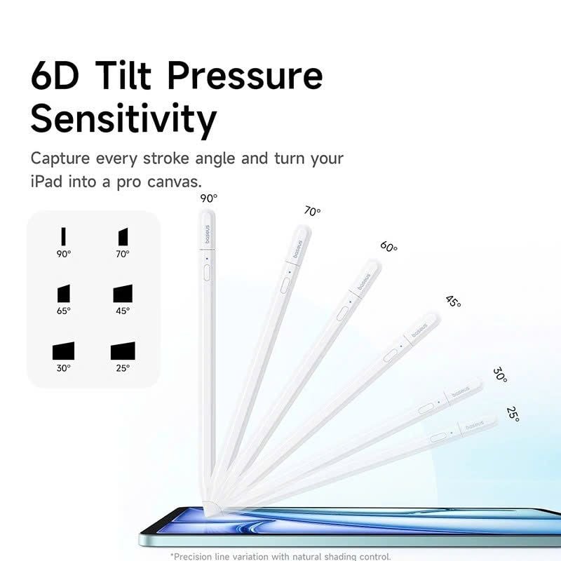 [C] Bút cảm ứng Baseus Smooth PS3 Air Wired Charging Stylus Bluetooth Version