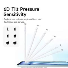 [C] Bút cảm ứng Baseus Smooth PS3 Air Wired Charging Stylus Bluetooth Version