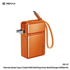 [C] ** Pin dự phòng Remax FP17 10.000mAh 40W AC
