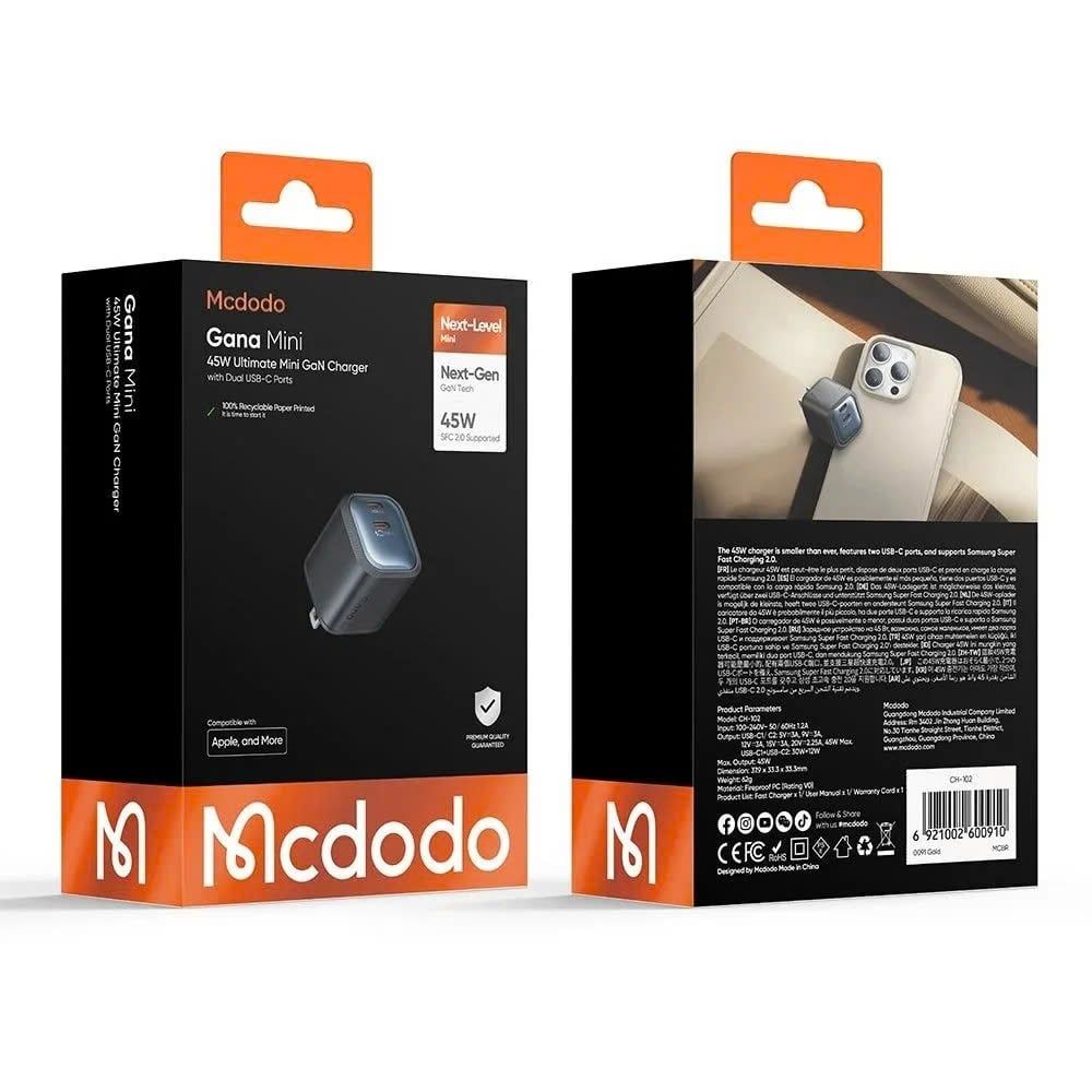 [C] ** Cóc sạc MCDODO CH102 2C 45W