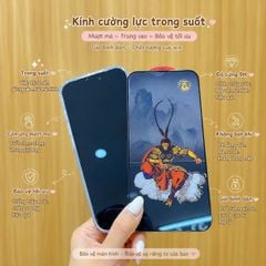 [C] ** Dán cường lực iPhone 15 Plus/16 Plus full loại 35k