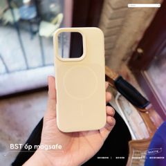 Ốp iPhone 16 Plus dẻo candy vuông giả magsafe