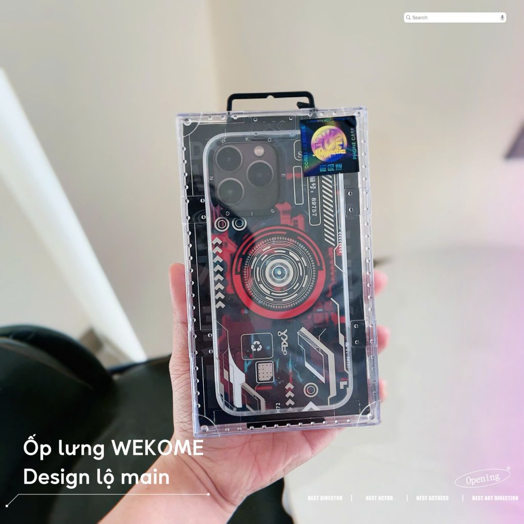 Ốp iPhone 14 Pro Max Wekome lộ main