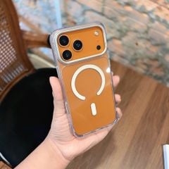 [C] ** Ốp iPhone 17 Pro Max Hoda Crystal Ultra trong lưng kính magsafe