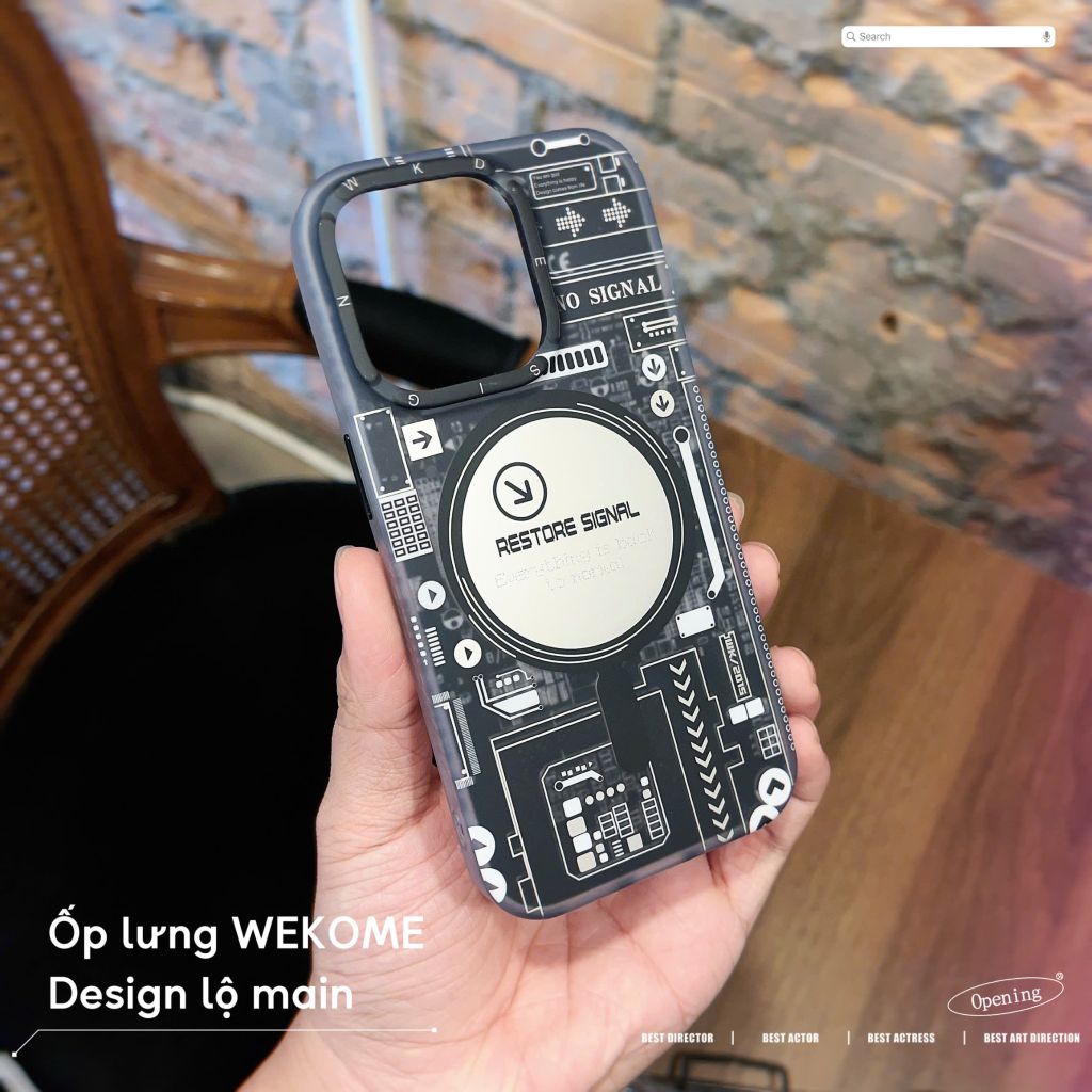 Ốp iPhone 14 Pro Wekome lộ main