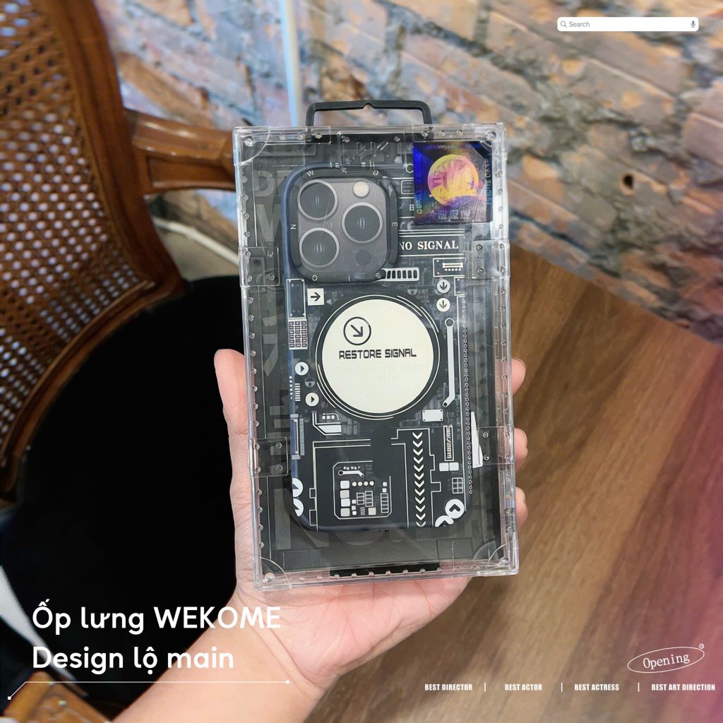 Ốp iPhone 14 Pro Wekome lộ main
