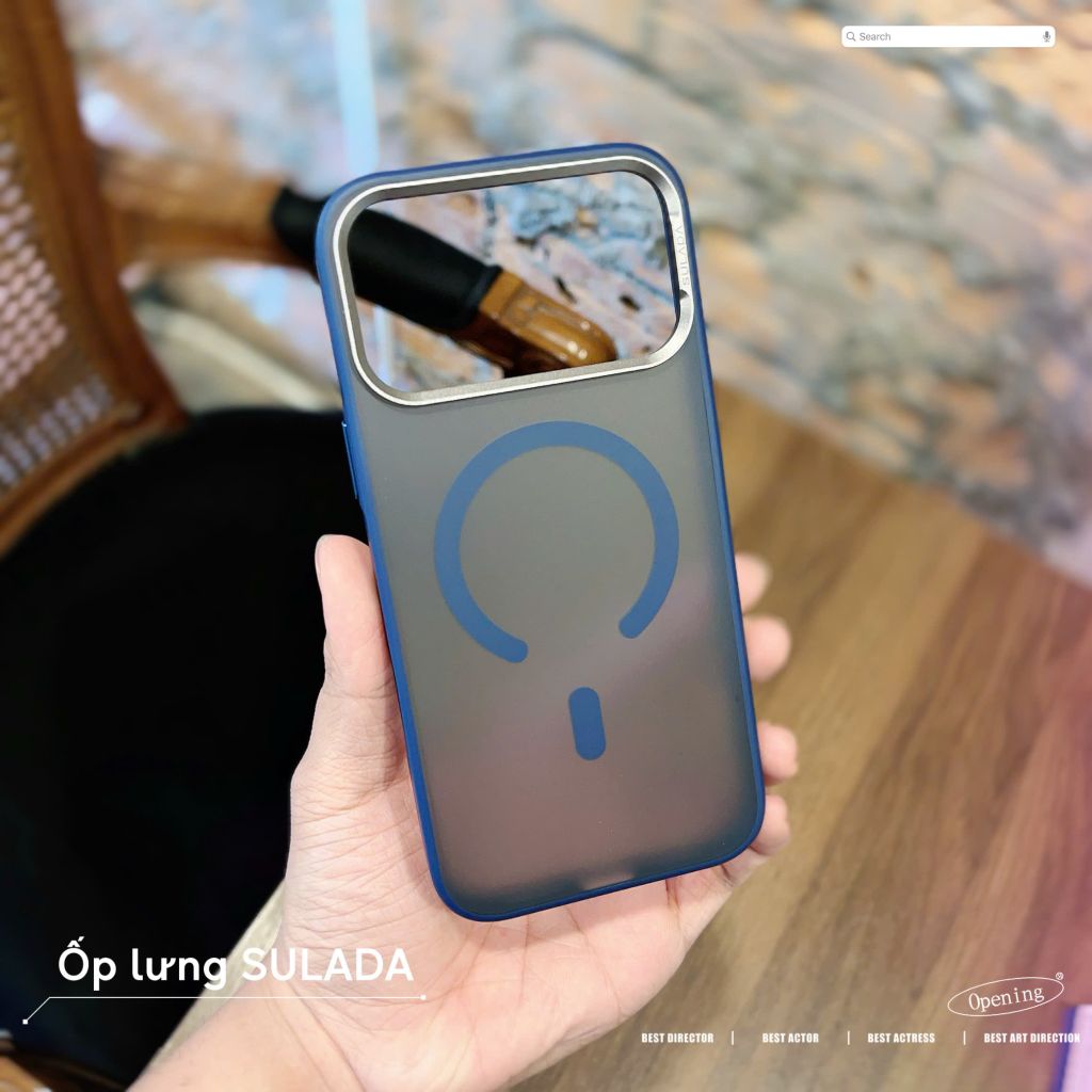 [C] ** Ốp iPhone 17 Pro Sulada nhám Magsafe