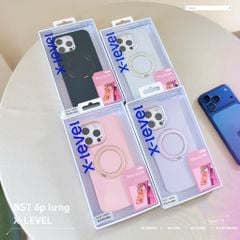 [C] ** Ốp iPhone 16 Pro Max X-Level Macaron Silicon kệ xoay magsafe