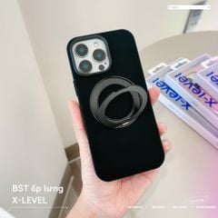 [C] ** Ốp iPhone 16 Pro Max X-Level Macaron Silicon kệ xoay magsafe