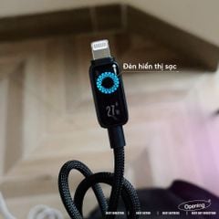 [C] Cáp Type C to Lightning XO Q312C 27W 1m