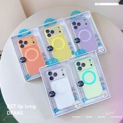 [C] **Ốp iPhone 17 Pro Max DFANS nhám màu magsafe BVC