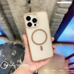 [C] ** Ốp iPhone 16 Pro Max Sulada nhám Magsafe