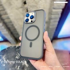 [C] ** Ốp iPhone 15 Pro Max Sulada nhám Magsafe