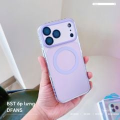 [C] **Ốp iPhone 17 Pro Max DFANS nhám màu magsafe BVC