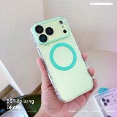 [C] **Ốp iPhone 17 Pro Max DFANS nhám màu magsafe BVC