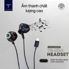 Tai nghe dây TS H08 cổng C
