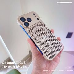 ** Ốp iPhone 12 Pro Max Likgus tản nhiệt hở viền