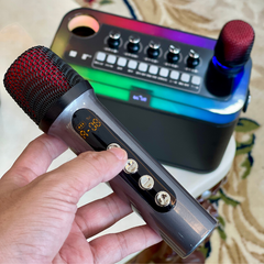 ** Loa kèm 2 mic X3