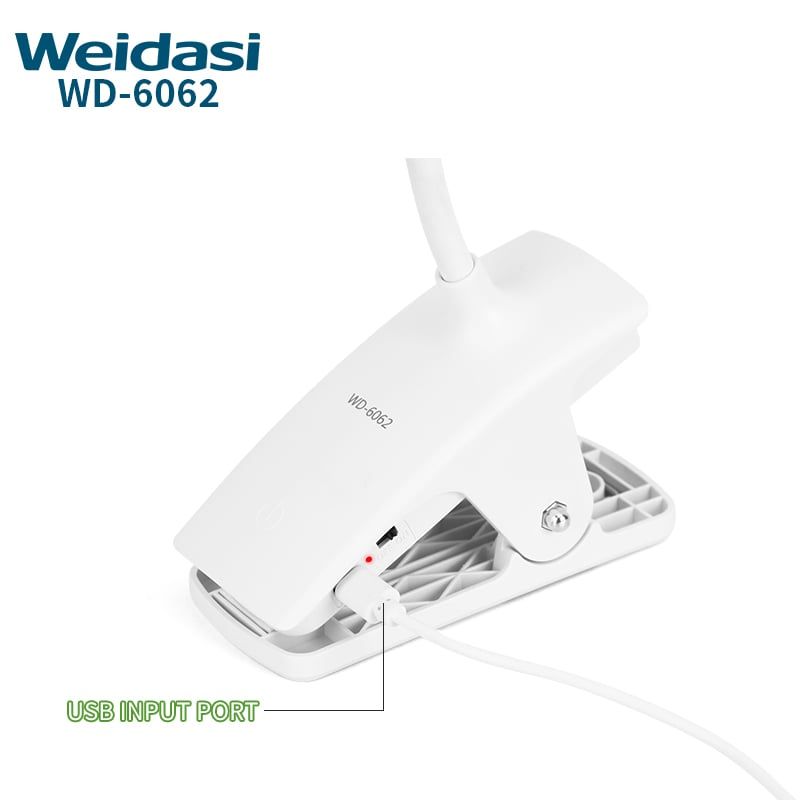 ** Đèn kẹp bàn Weidasi WD6062