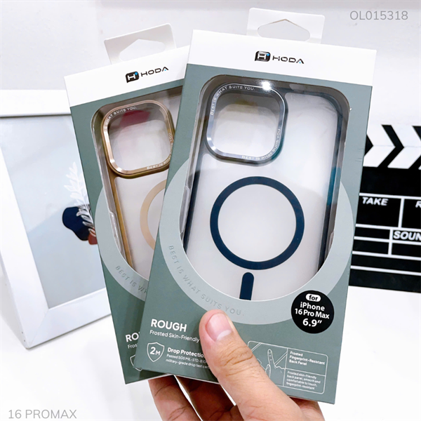 ** Ốp iPhone 16 Pro Max Hoda Rough Magsafe