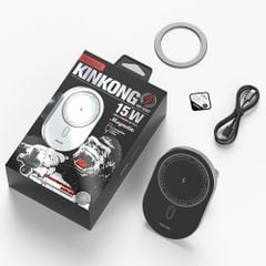 Giá đỡ xe hơi + sạc không dây Wekome U207 15W