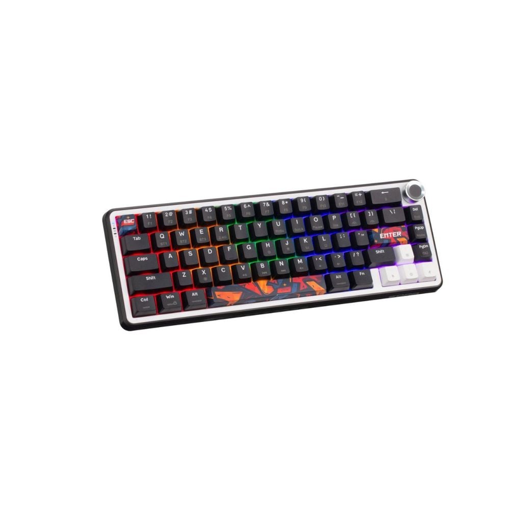 [C] ** Bàn phím cơ Edra EK368S Trible mode