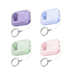 ** Case Airpods 4 Raigor Cara dẻo chống sốc cài nam châm