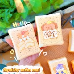 ** Squishy bánh bông lan in thú