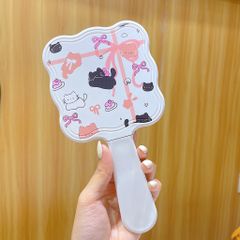 ** Set gương lược cầm tay Mèo đen A Cat / Kitty nhiều kiểu