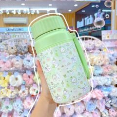 ** Bình giữ nhiệt Cún táo xanh lá 1000ml