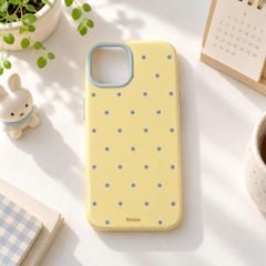 ** Ốp iPhone 12 Pro Max dẻo phủ bóng chấm bi