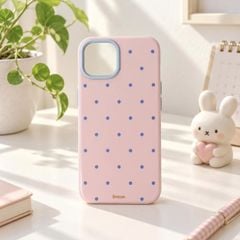 ** Ốp iPhone 12/12 Pro dẻo phủ bóng chấm bi