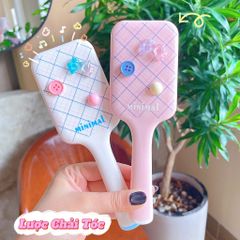 ** Lược chải gỡ rối mix màu đính khuy áo xịn