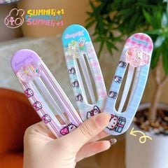 ** Kẹp tách phôi nhựa mèo kitty đính charm