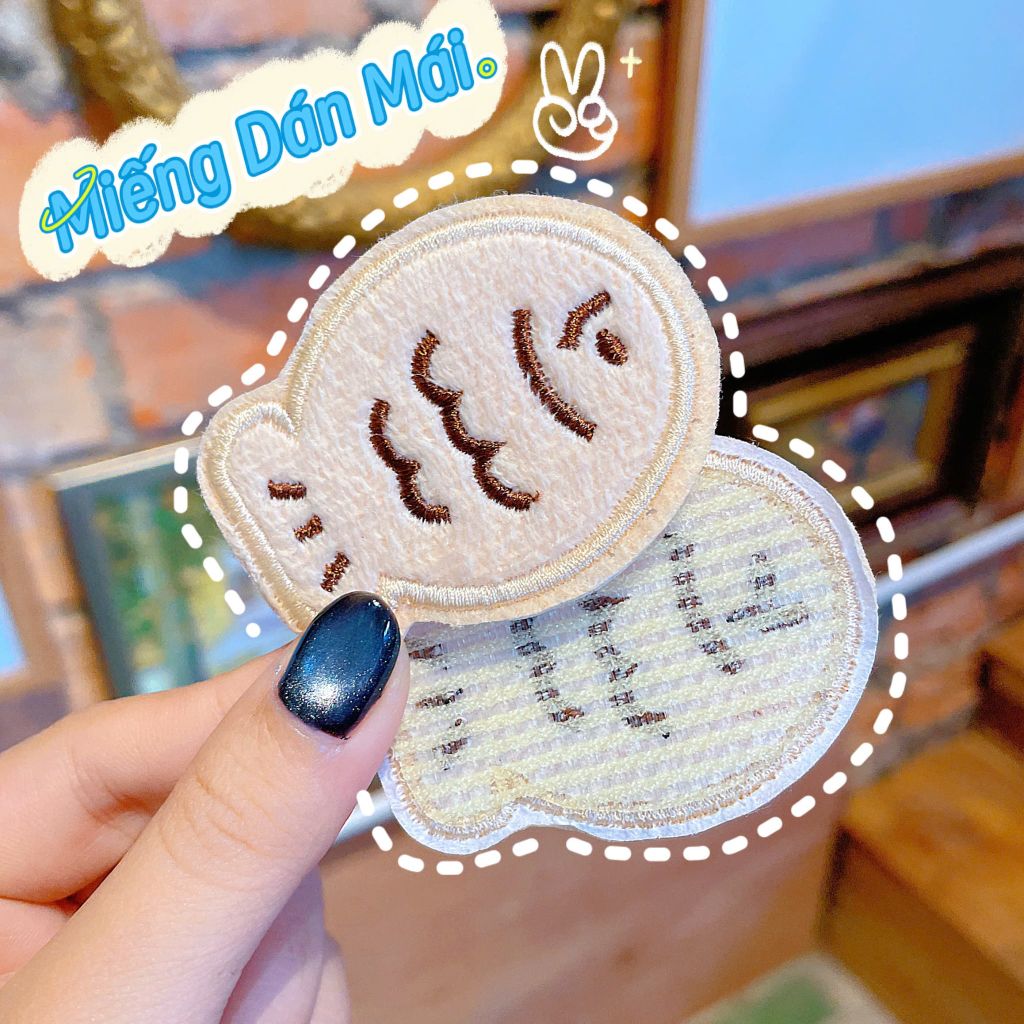 ** Set 2 dán mái hình cá/chả mực