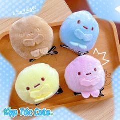 ** Kẹp mỏ vịt bông hình Sumikko cầm tóc