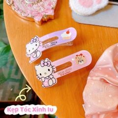 ** Kẹp tách kitty phôi nhựa hồng/xd/tím