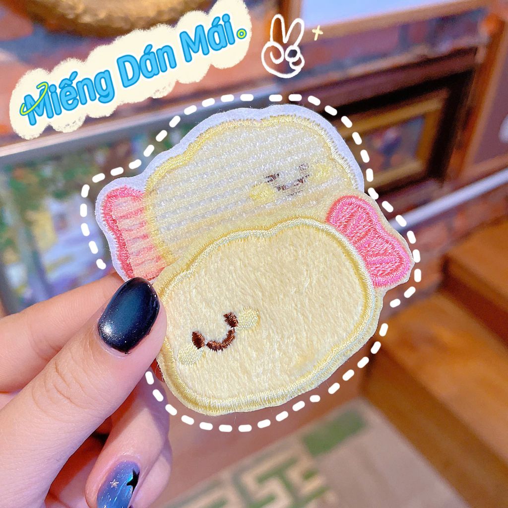 ** Set 2 dán mái hình cá/chả mực