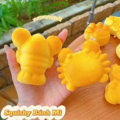 ** Squishy bánh mì hình tôm/cua/gấu thơm