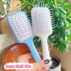 ** Lược chải gỡ rối mix màu đính khuy áo xịn