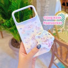 ** Ốp iPhone 17 Pro Max lưng cứng magsafe vàng xanh nhiều mèo kèm pop in mèo