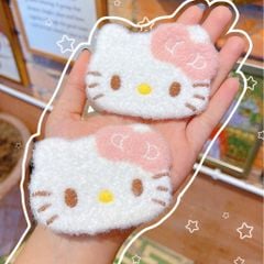 ** Dán mái chân mèo/mặt kitty lông mịn