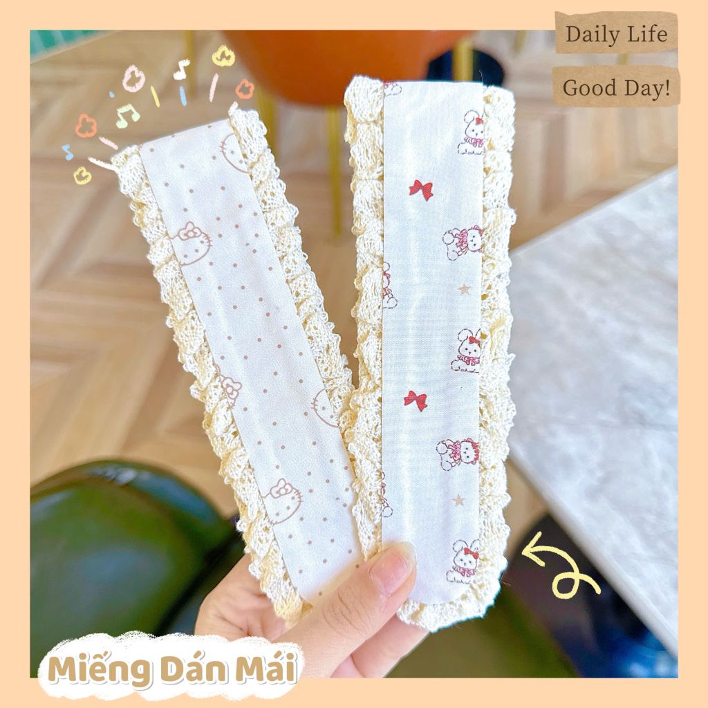 ** Miếng dán tóc mái nhiều hình hottrend