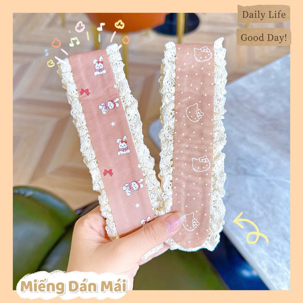 ** Miếng dán tóc mái nhiều hình hottrend