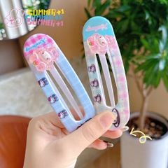 ** Kẹp tách phôi nhựa mèo kitty đính charm