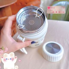 ** Bình nước giữ nhiệt Mèo Dâu 1000ml